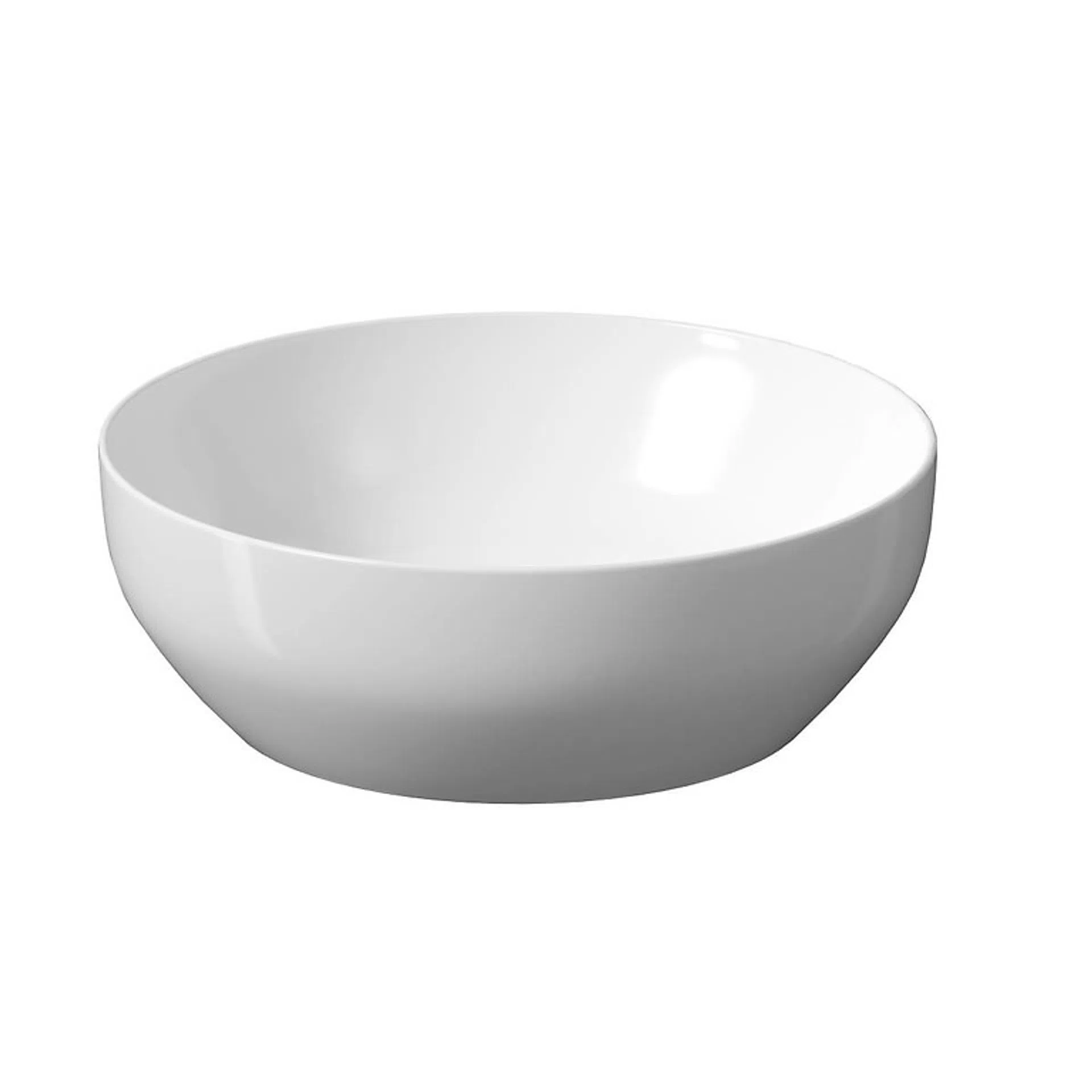 Cersanit Lavoar cersanit larga, pe blat, 40 cm, alb, k677-001
