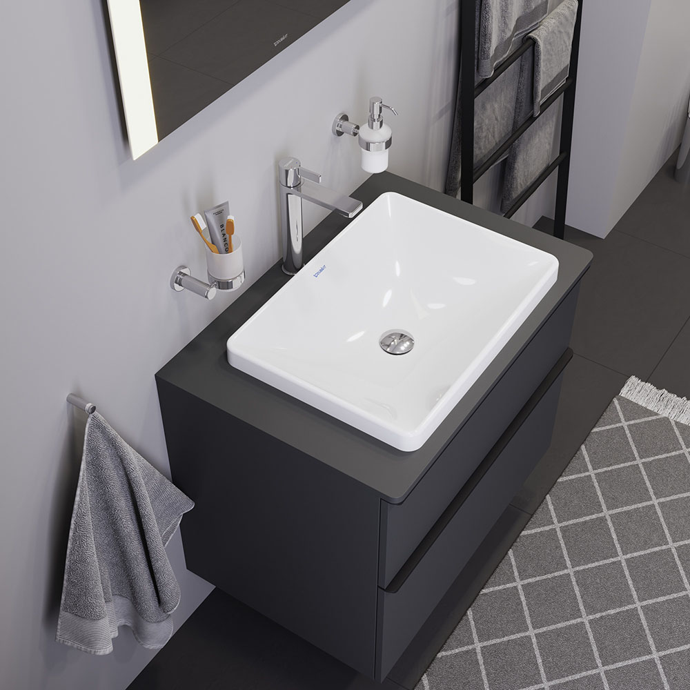 Lavoar Duravit 0358600079, D-Neo, montaj in blat, nr orificii baterie 