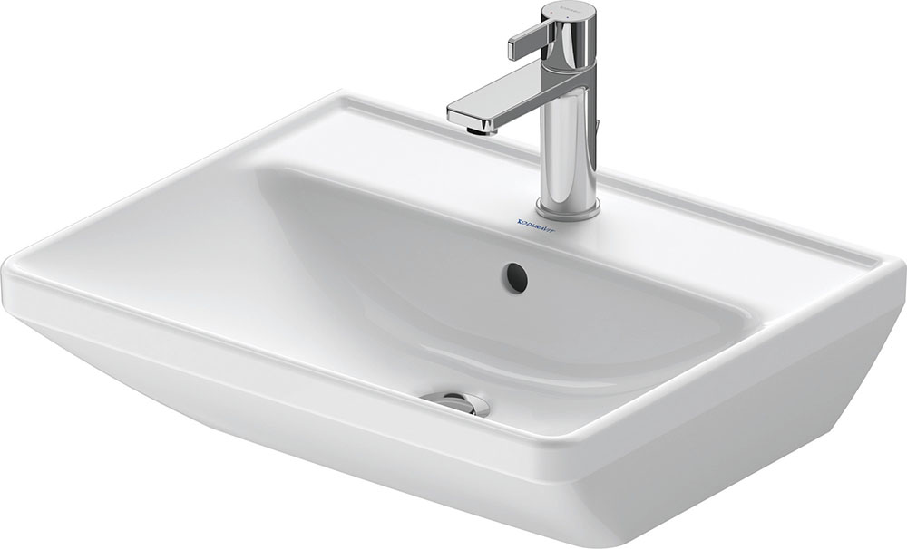 Lavoar Duravit 2366550000, D-Neo, montaj pe perete, preaplin, zona mon
