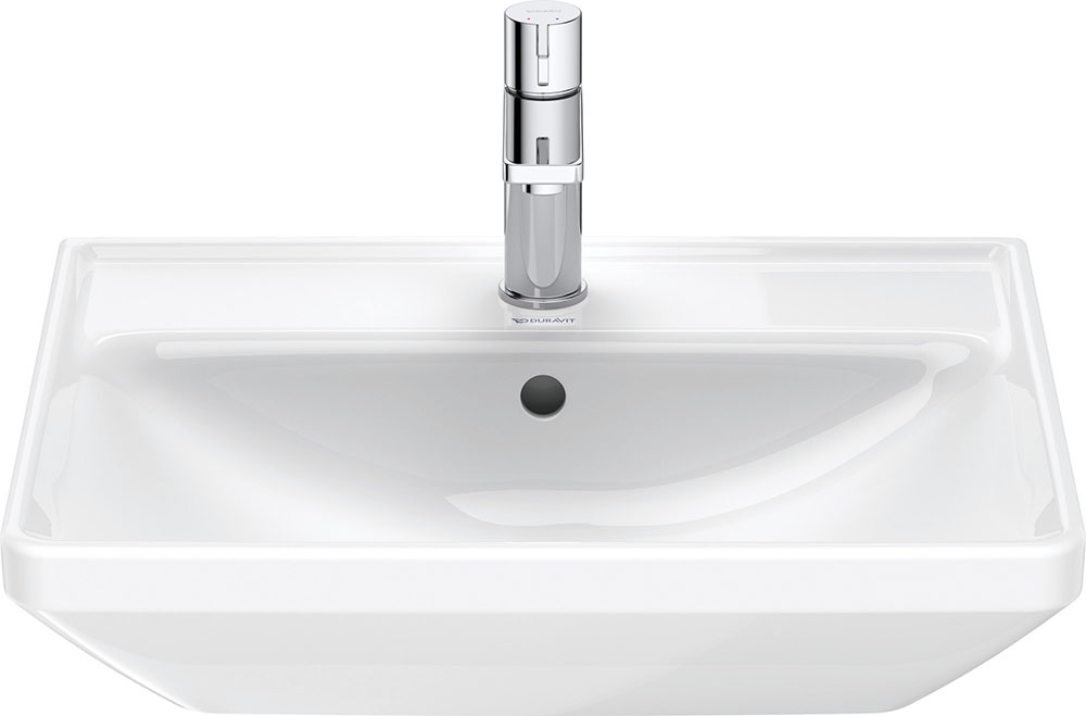 Lavoar Duravit 2366550000, D-Neo, montaj pe perete, preaplin, zona mon