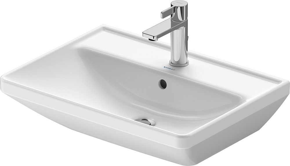 Lavoar Duravit 2366600000, D-Neo, montaj pe perete, preaplin, zona mon