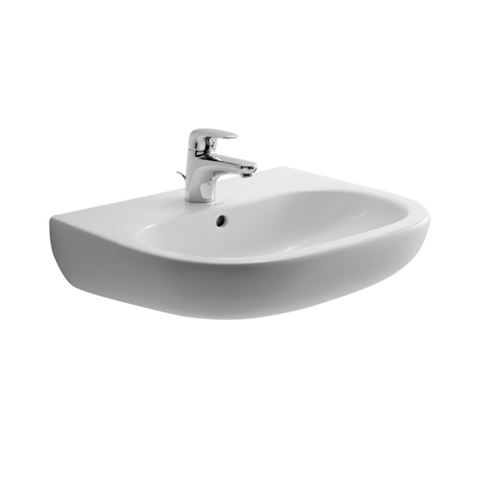 Duravit  Lavoar duravit d-code 23105500002, 550 x 430, montare pe perete, preaplin, ceramica sanitara, alb