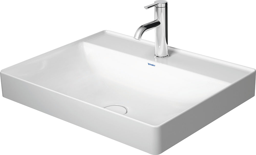 Duravit  Lavoar duravit durasquare, pe mobilier/blat, 60 x 47 cm, duraceram, alb, 2354600041