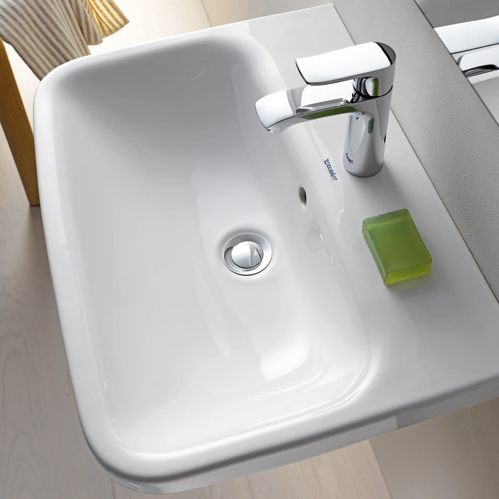 Lavoar Duravit 0708450000, DuraStyle, montaj pe perete, nr orificii ba