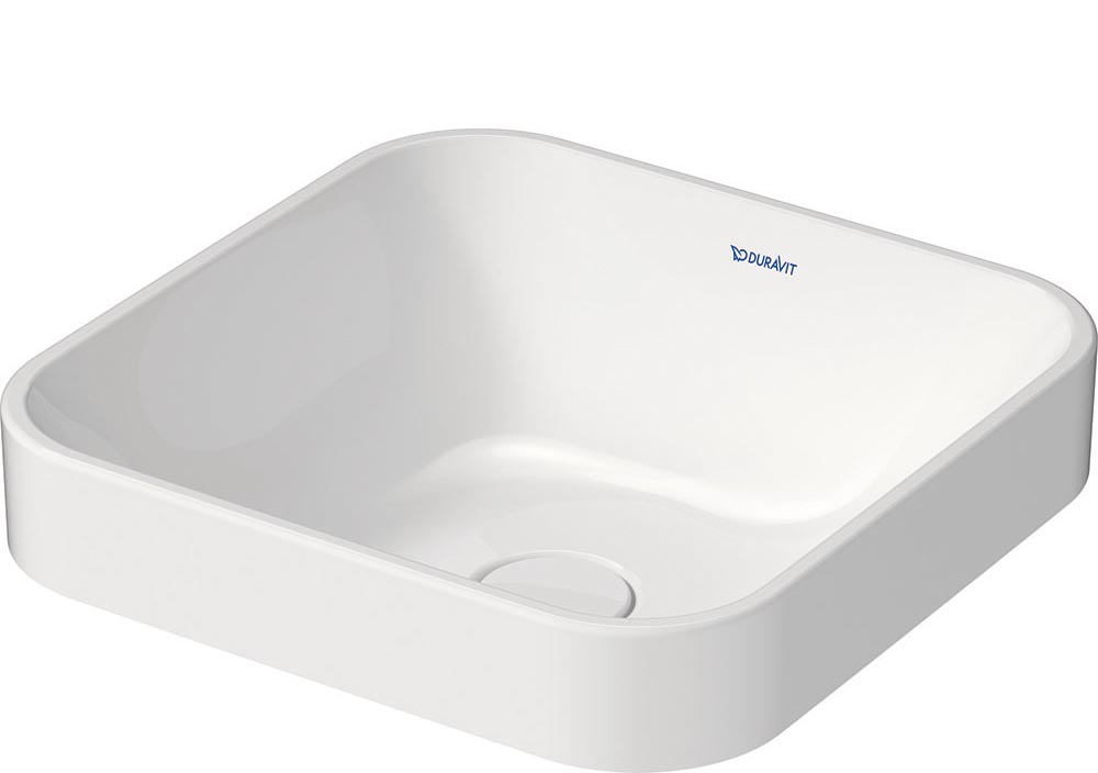 Duravit  Lavoar duravit happy d.2 plus, in blat, 40 x 40 cm, alb, 2359400000