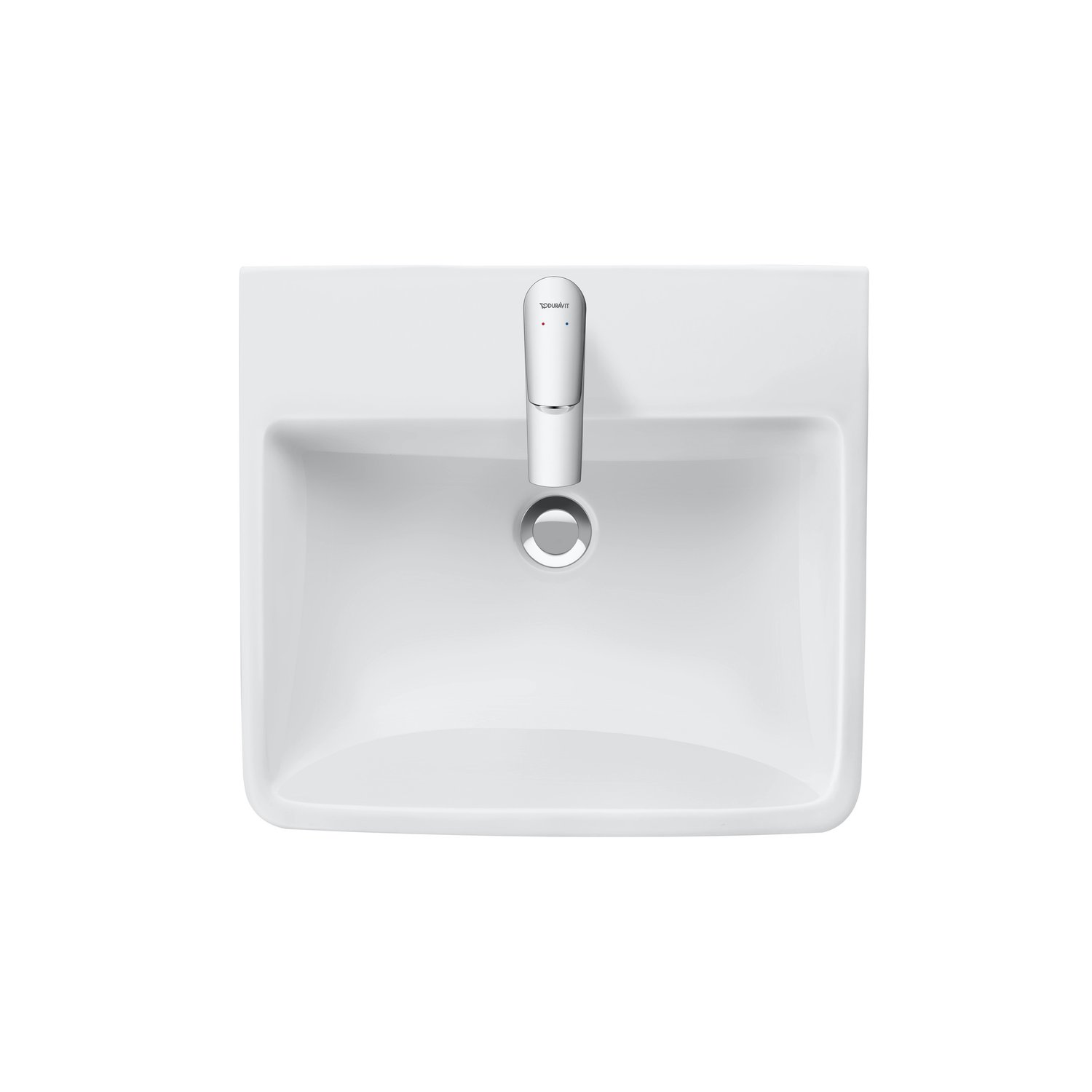 Lavoar Duravit 23755500002, NO 1, montaj pe perete, preaplin, zona mon