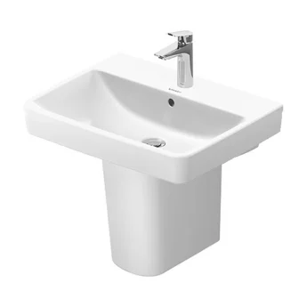 Lavoar Duravit 23756000002, No 1, montaj pe perete, preaplin, zona mon