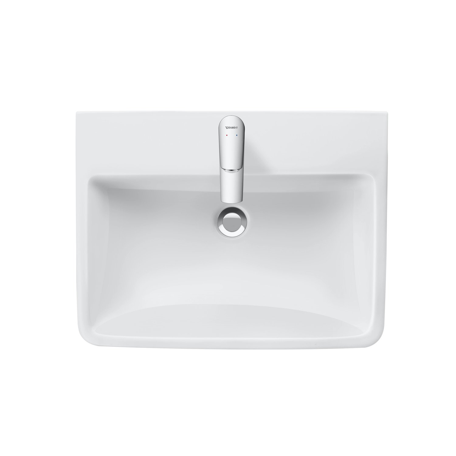 Lavoar Duravit 23756500002, NO 1, montaj pe perete, preaplin, zona mon