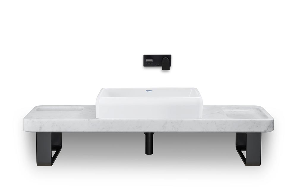 Lavoar Duravit 2383600079, Qatego, montaj pe blat, nr orificii baterie