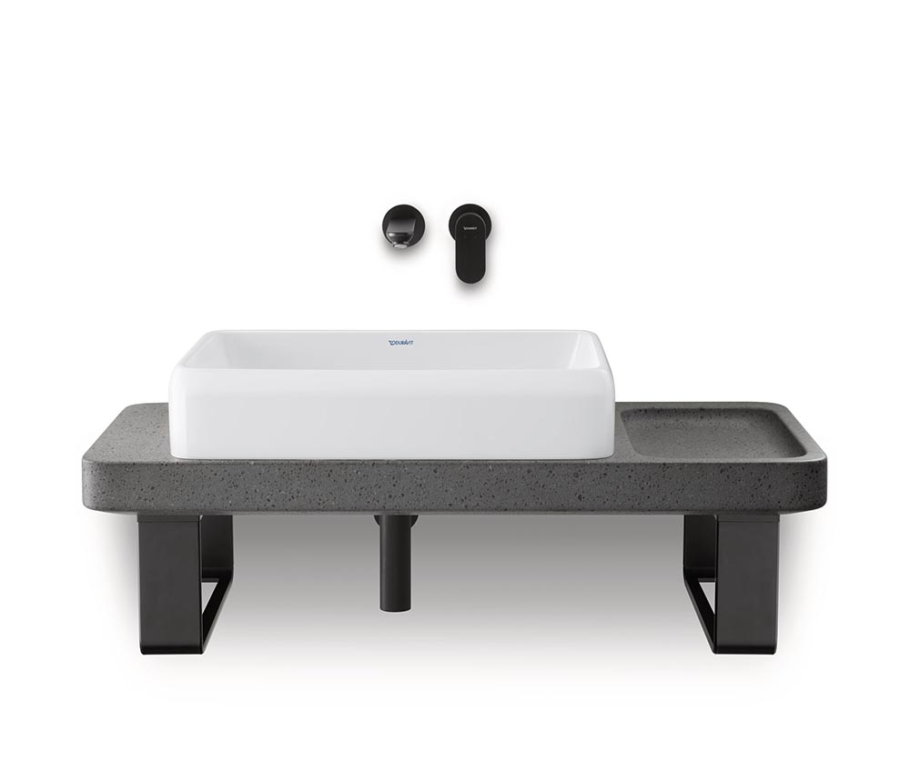 Lavoar Duravit 2383600079, Qatego, montaj pe blat, nr orificii baterie