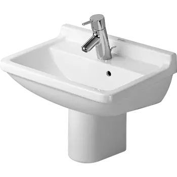 Lavoar Duravit 0300500000, Starck 3, montaj pe perete, preaplin, zona 