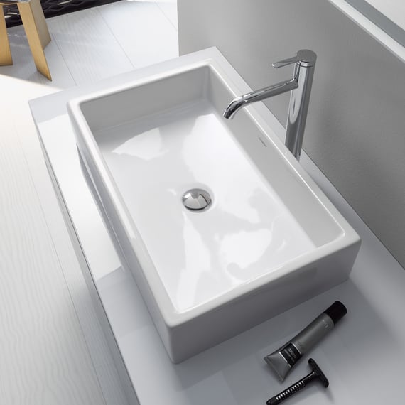 Lavoar Duravit 2351500000, Vero Air, montaj pe blat, nr orificii bater