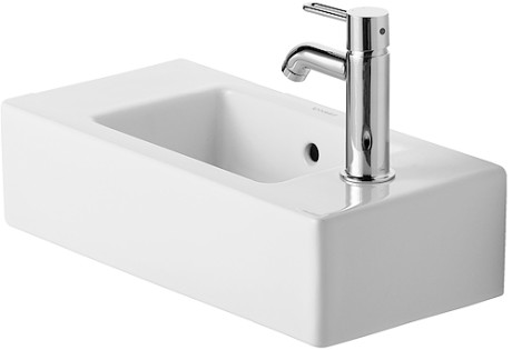 Duravit  Lavoar duravit vero, pe perete, 50 x 25 cm, alb, 0703500008