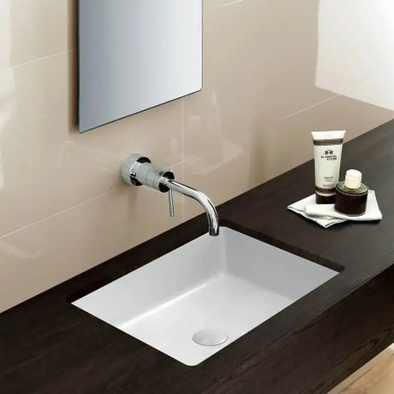 Lavoar Duravit 0330480000, Vero, montaj sub blat, nr orificii baterie 