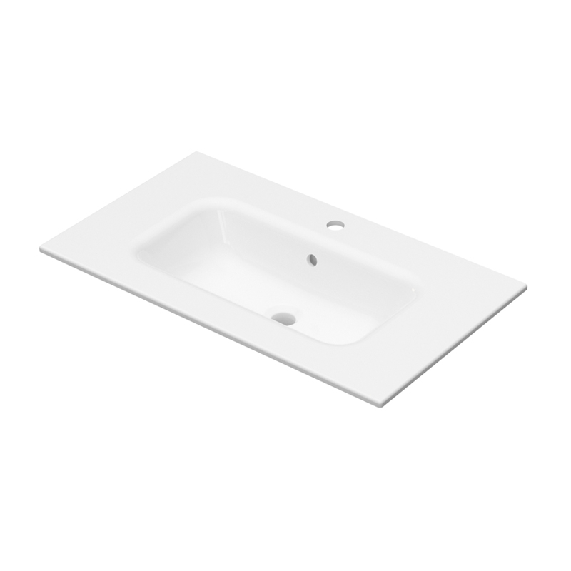 Fluminia Lavoar fluminia, pe mobilier, 100 x 46 cm, alb, lav-100 alb