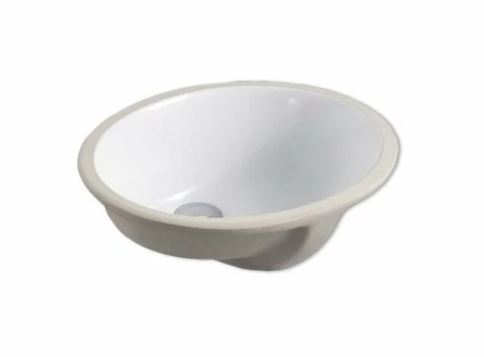 Gala  Lavoar gala egeo 2922001, 570 x 420 mm, montare sub blat, ceramica sanitara, alb