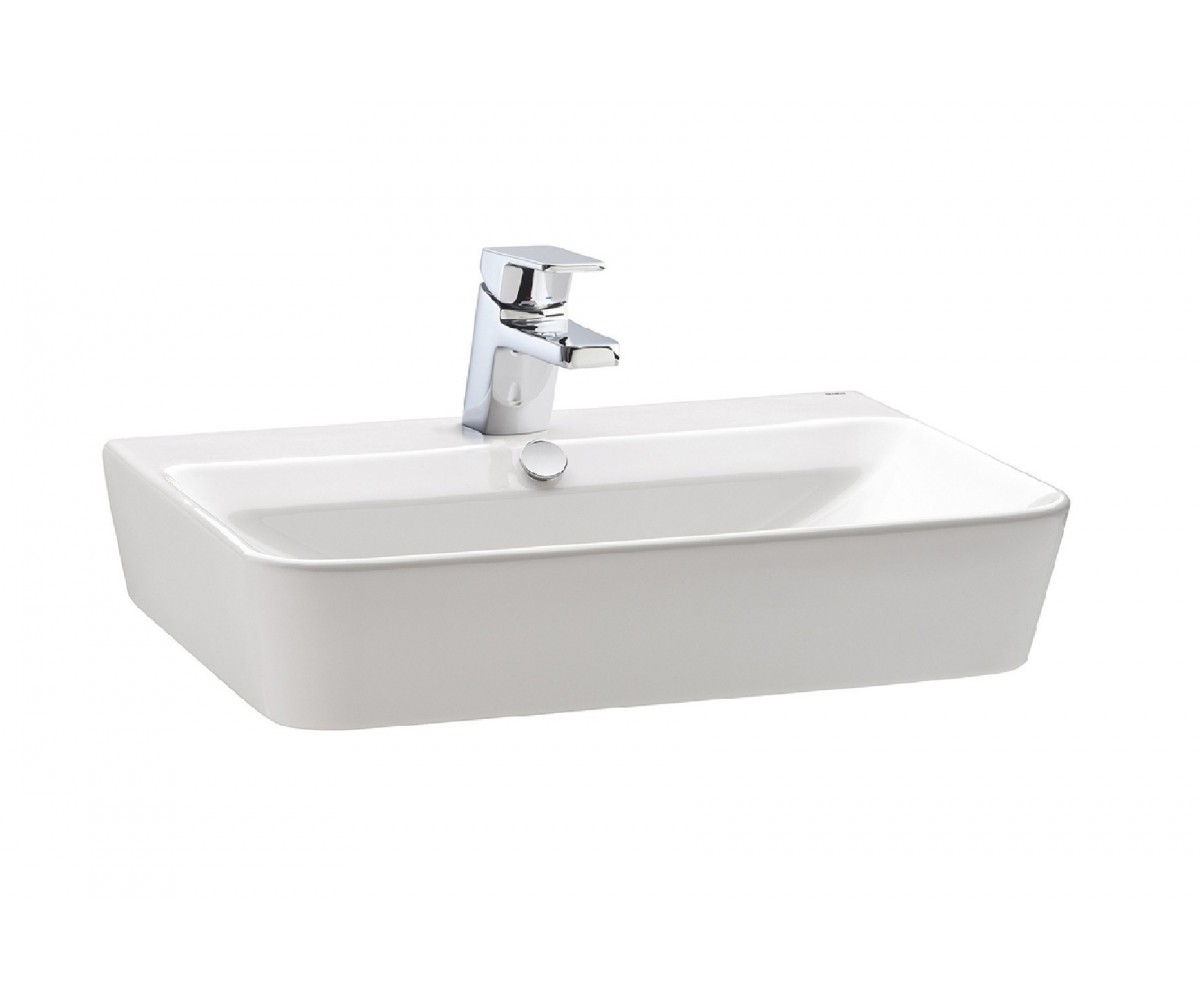 Gala  Lavoar gala emma 2702001, 650 x 450 mm, montare pe perete, preaplin, portelan sanitar, alb