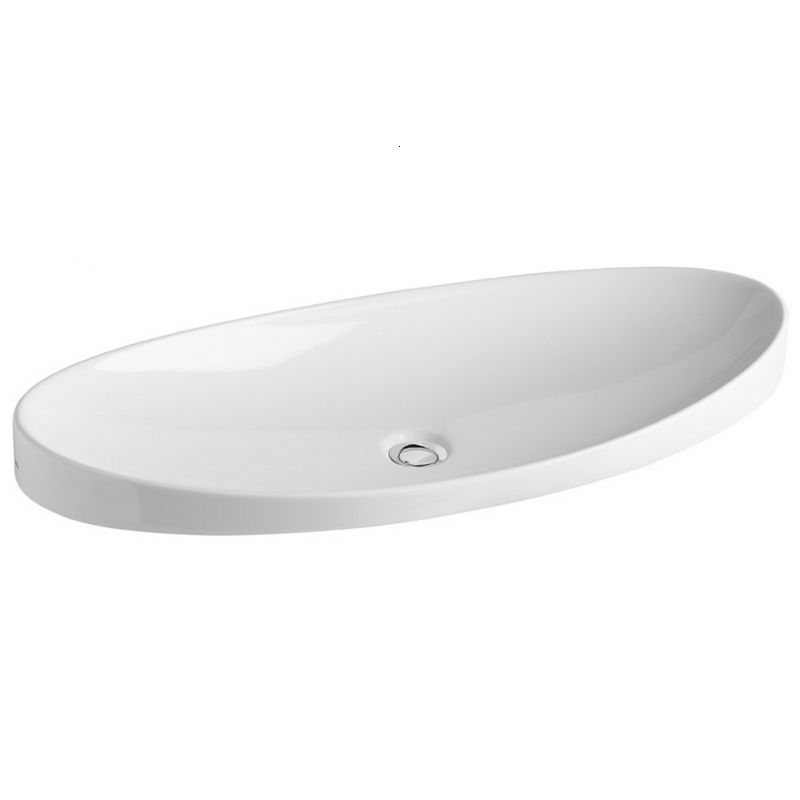Gala  Lavoar gala klea 3304001, 900 x 400 mm, montare pe blat, ceramica sanitara, alb
