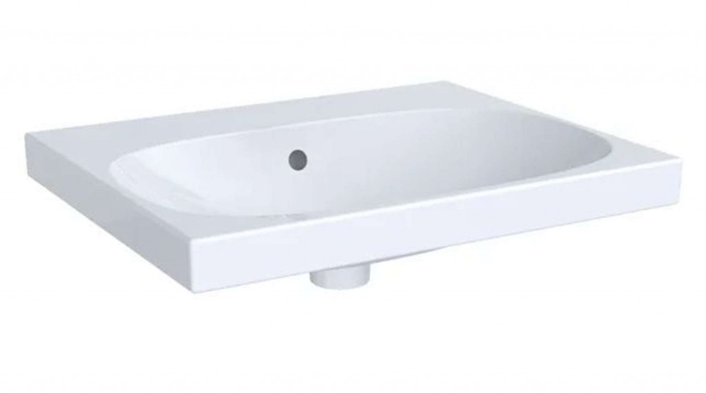 Geberit  Lavoar geberit acanto, pe mobilier, 60 x 48 cm, alb, 504.620.01.1