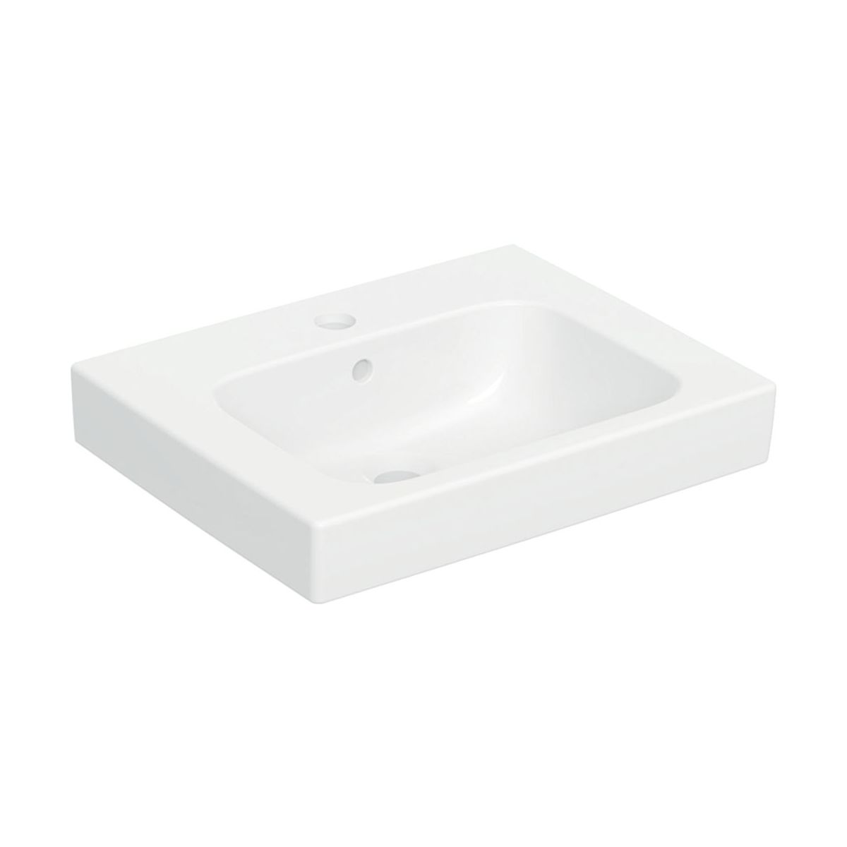 Geberit  Lavoar geberit modo, montare pe perete/blat, 500 x 400 mm, alb, 502.831.00.1