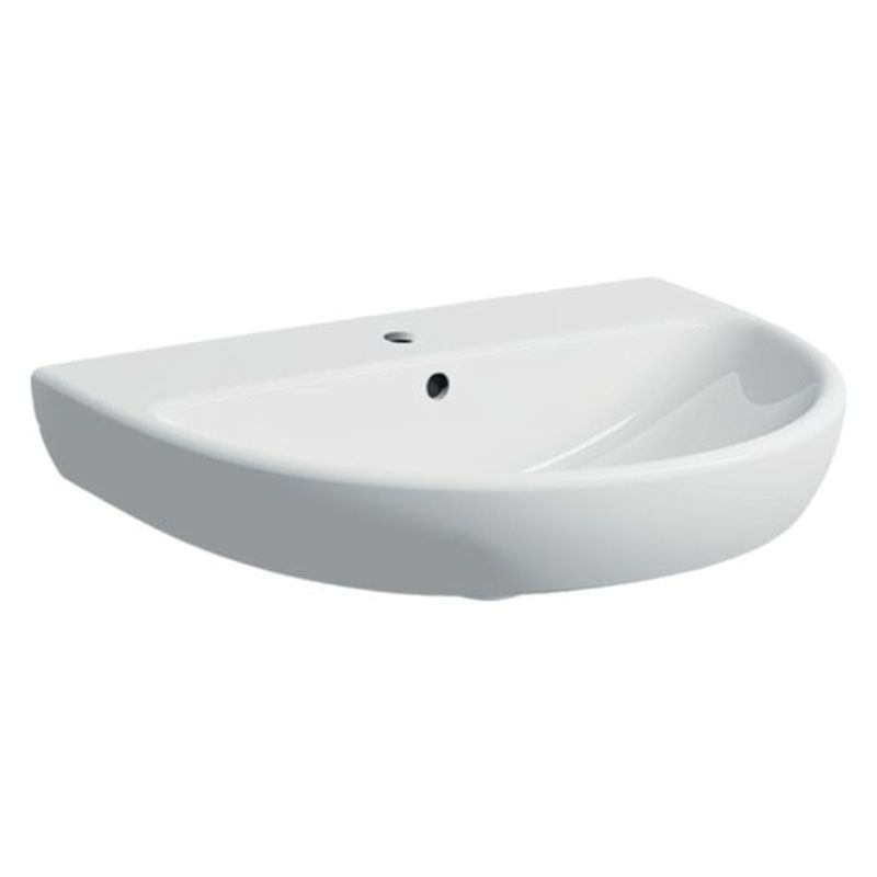 Geberit  Lavoar geberit selnova, pe perete, 65 x 50 cm, alb, 500.297.01.7