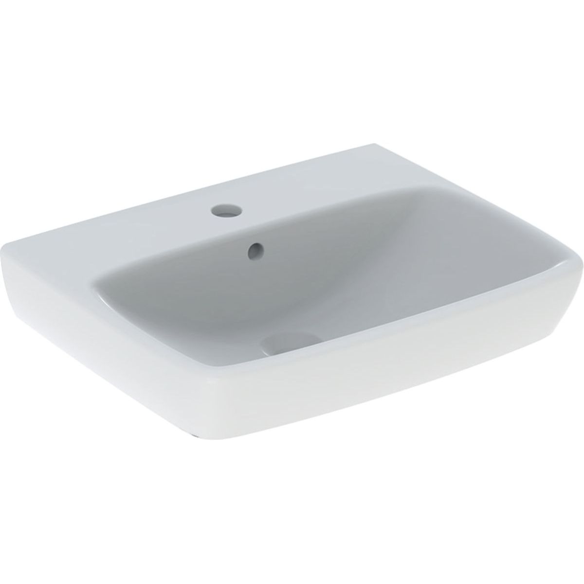 Geberit  Lavoar geberit selnova square, montare pe perete, 550 x 440 mm, alb, 500.290.01.7