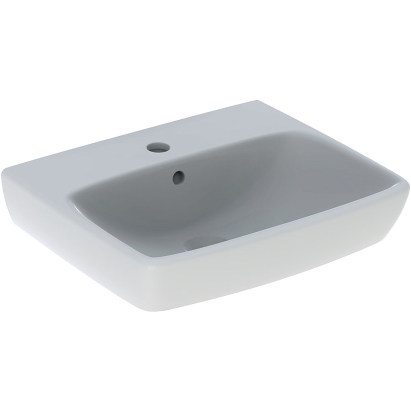 Geberit  Lavoar geberit selnova square, montare pe perete, 500 x 420 mm, alb, 500.310.01.1
