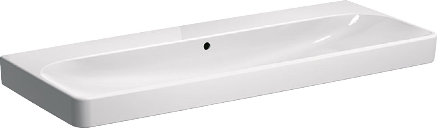 Geberit  Lavoar geberit smyle square, pe mobila, 1200 x 480 mm, alb, 500.225.01.1