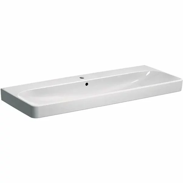 Geberit  Lavoar geberit smyle square, pe mobila, 1200 x 480 mm, alb, 500.226.01.1