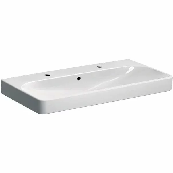Geberit  Lavoar geberit smyle square, pe mobila, 900 x 480 mm, alb, 500.252.01.1