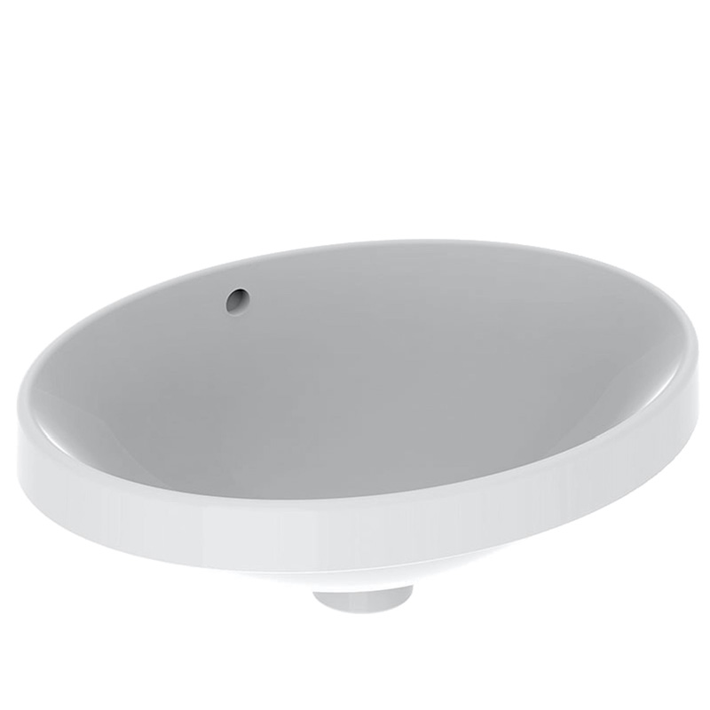 Geberit  Lavoar geberit variform 500.709.01.2, 500 x 400 mm, montare in blat, preaplin, ceramica sanitara, alb