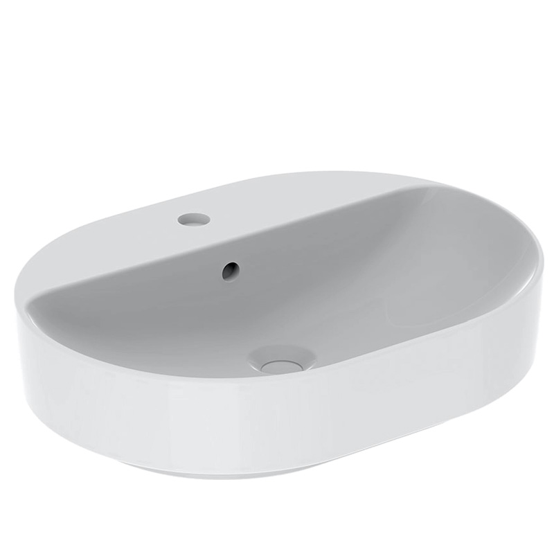 Geberit  Lavoar geberit variform 500.777.01.2, 500 x 450 mm, montare pe blat, preaplin, ceramica sanitara, alb