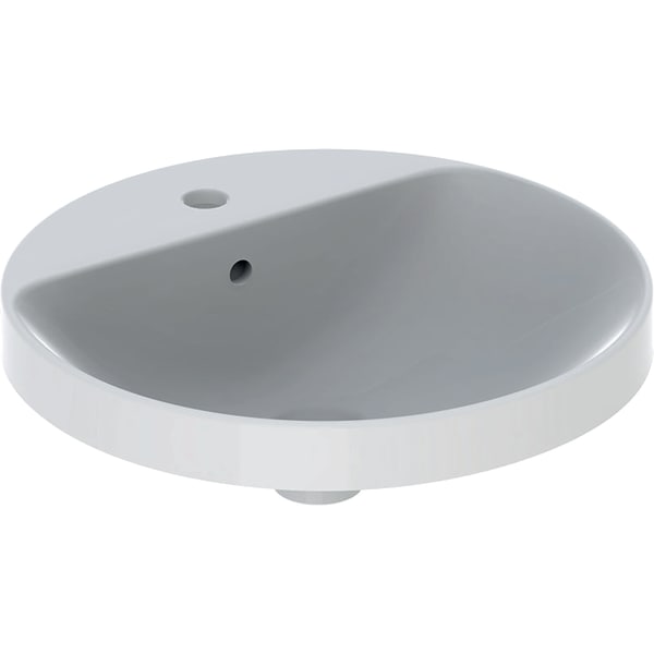 Geberit  Lavoar geberit variform round 500.705.01.2, 480 mm, montare in blat, ceramica sanitara, alb