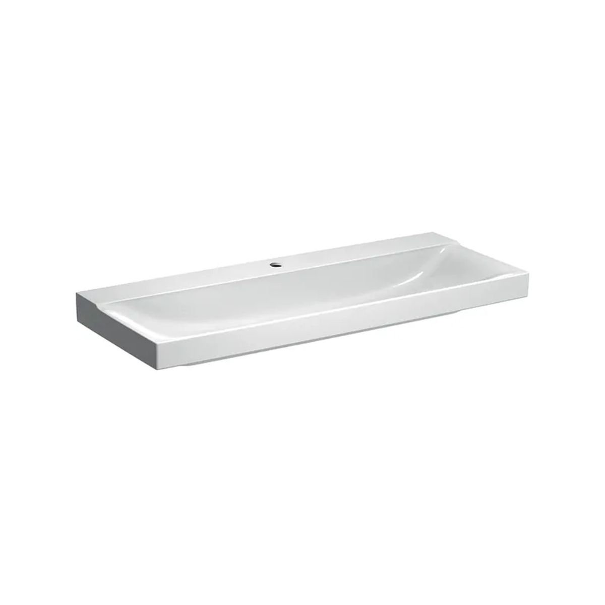 Geberit  Lavoar geberit xeno2, pe mobilier, 120 x 48 cm, alb, 500.551.01.1