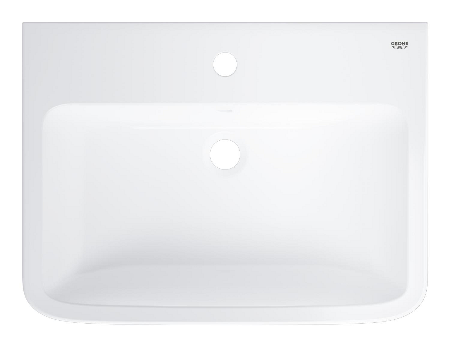 Lavoar Grohe 39808000, 139 mm, 448 mm, 35 mm, 600 mm, 1 cuve, 1 nr orificii baterie, pe perete, ceramica sanitara, Alb