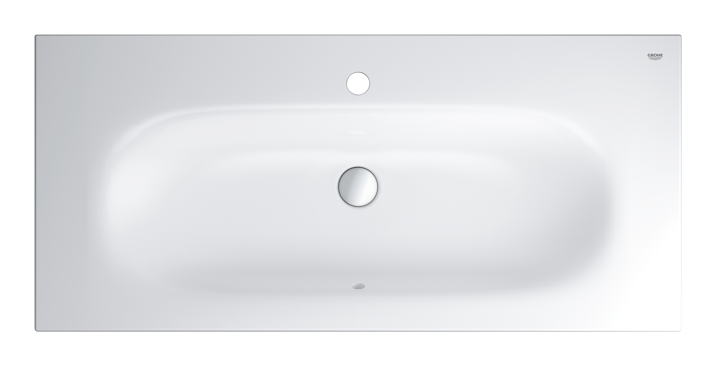 Grohe Lavoar grohe essence vanity 3956600h, montare pe perete/blat, 1000 x 460 mm, anti-aderent, anti-bacterian, ceramica alb