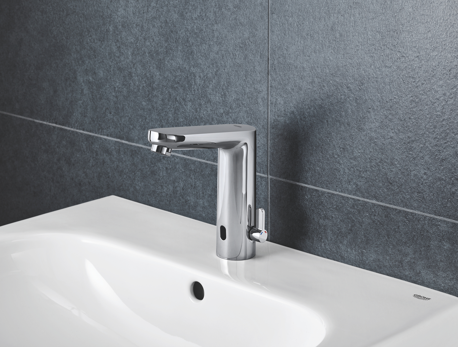 Lavoar Grohe 39324000, 150 mm, 450 mm, 35 mm, 400 mm, 1 cuve, 1 orificii instalare, 1 nr orificii baterie, Alb