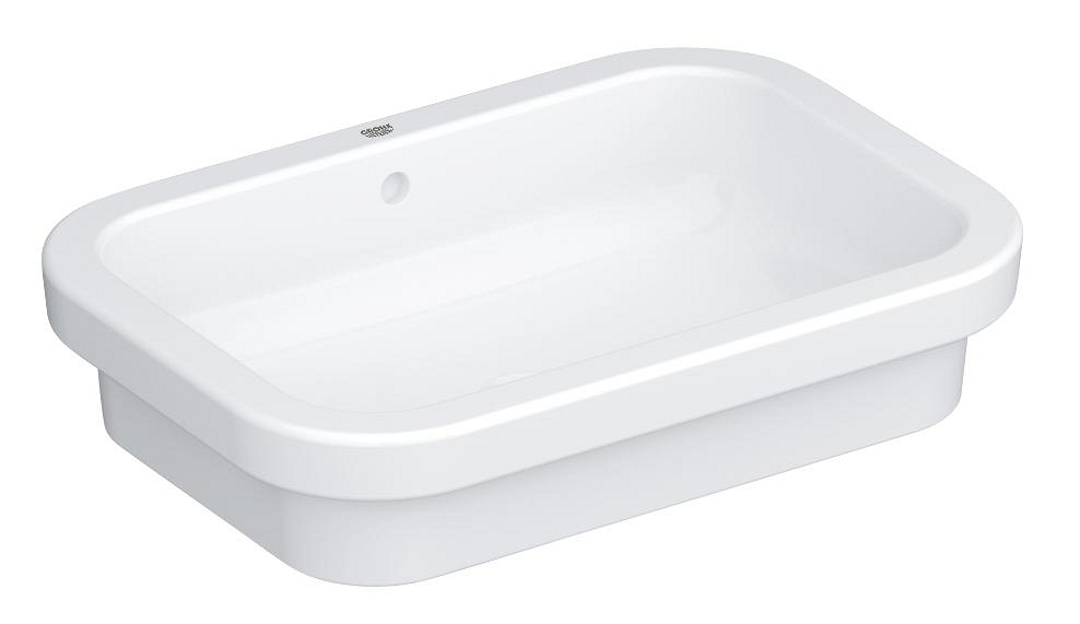 Grohe Lavoar grohe eurosmart, pe blat, 600 x 422 mm, hyperclean, alb, 39124001