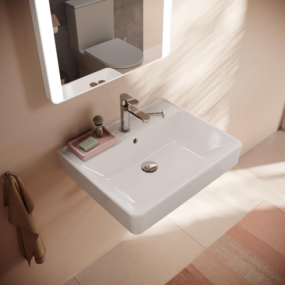 Hansgrohe Lavoar hansgrohe xunia q, pe perete, 60 x 48 cm, alb, 60133450