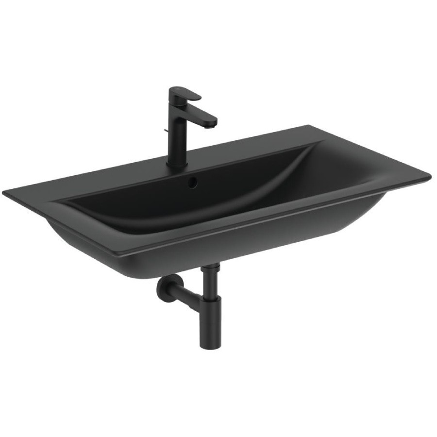 Ideal Standard Lavoar ideal standard connect air e0279v3, 840 x 460 mm, montare pe perete, preaplin, ceramica sanitara, mat,
