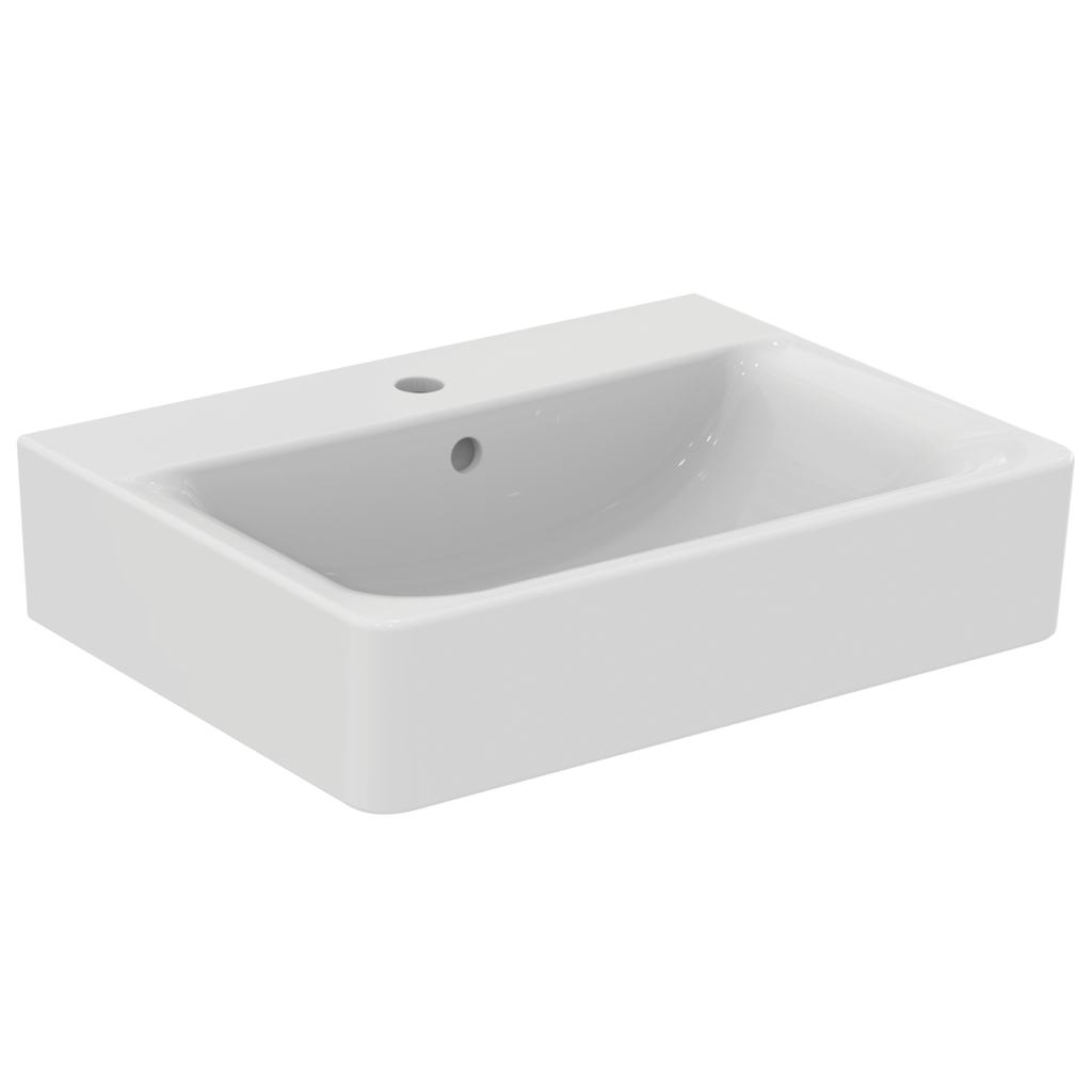 Ideal Standard Lavoar ideal standard connect e794501, 600 x 420 mm, montare pe perete, preaplin, ceramica sanitara, alb