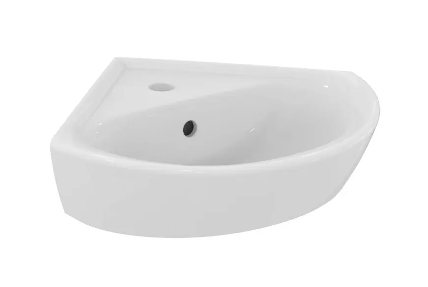 Ideal Standard Lavoar ideal standard eurovit, pe perete/pe colt, 48 x 35 cm, alb, e872701