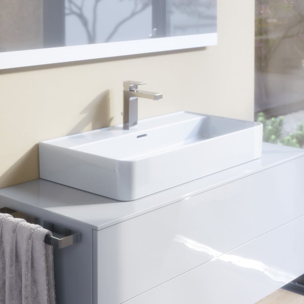 Ideal Standard Lavoar ideal standard strada ii, pe perete/mobilier, 80 x 43 cm, alb, t300101