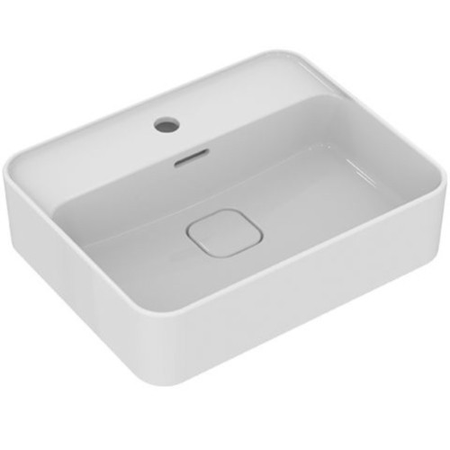 Ideal Standard Lavoar ideal standard strada ii t296601, 500 x 400 mm, montare pe blat, preaplin, ceramica sanitara, alb