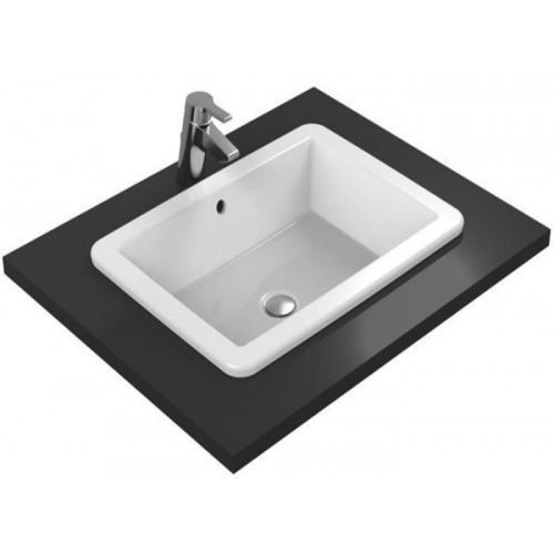 Ideal Standard Lavoar ideal standard strada k078001, 600 x 420 mm, montare in blat, preaplin, ceramica sanitara, alb