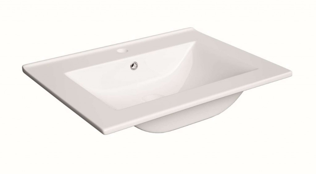 Kielle  Lavoar kielle oudee, pe mobilier, 60 x 46 cm, alb, 30602600