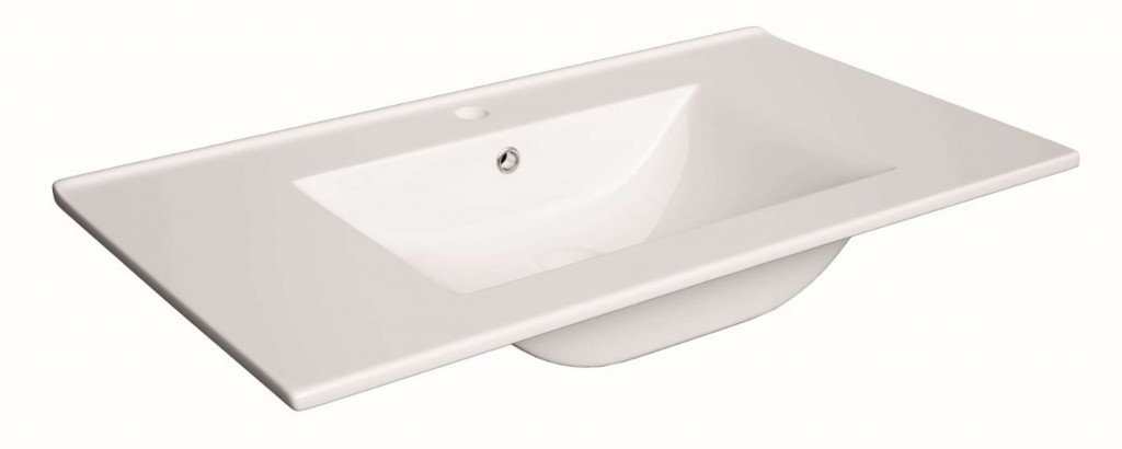 Kielle  Lavoar kielle oudee, pe mobilier, 80 x 46 cm, alb, 30602800