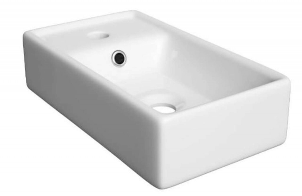 Kielle  Lavoar kielle oudee, pe mobilier/blat, 40 x 22 cm, alb, 30602400