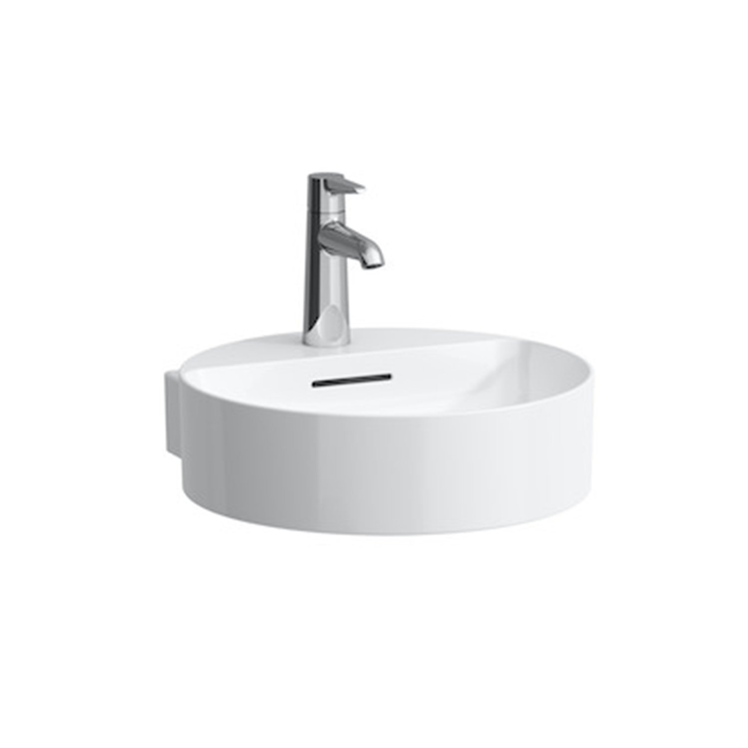 Laufen Lavoar laufen val, pe perete/blat, 40 x 42 cm, alb, h8112810001041