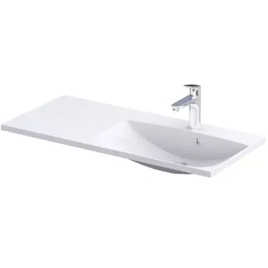 Oristo  Lavoar oristo amelia, pe mobilier, 100 x 45 cm, alb, ume-am-100-92-p